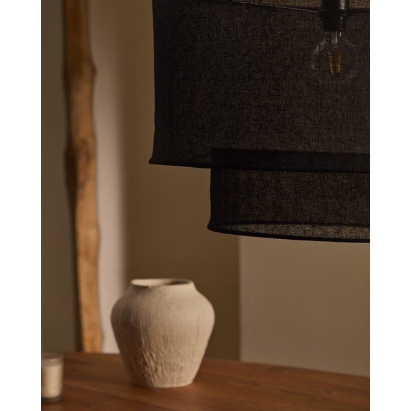 Must lambivari ø 60 cm Mariela - Kave Home-image-3