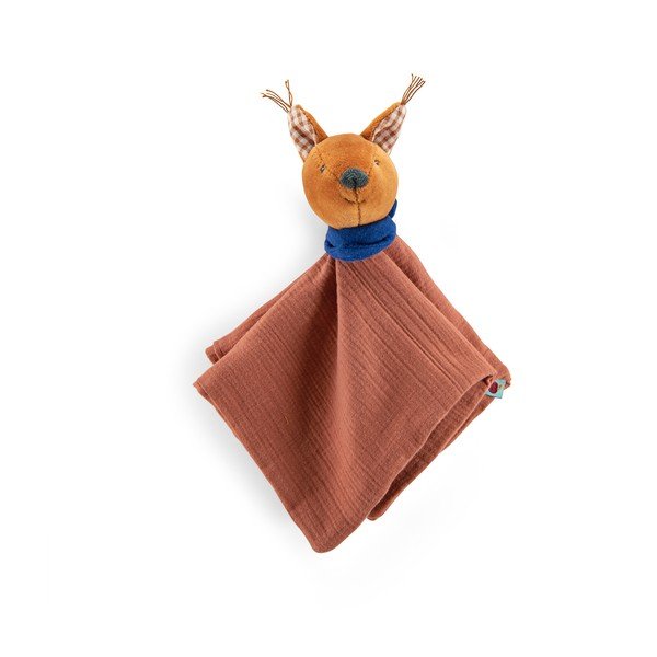 Orgaanilisest puuvillast kaisutekk Squirrel - Moulin Roty-image-2