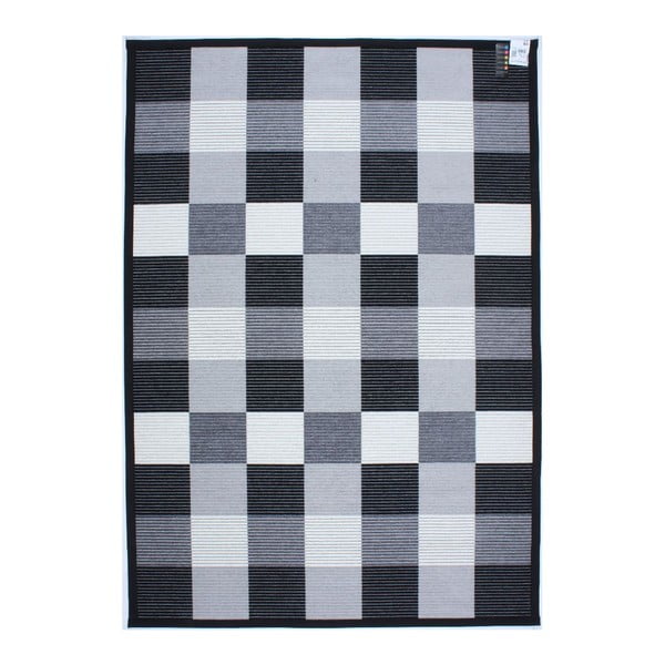 Koberec Square Black, 160x230 cm