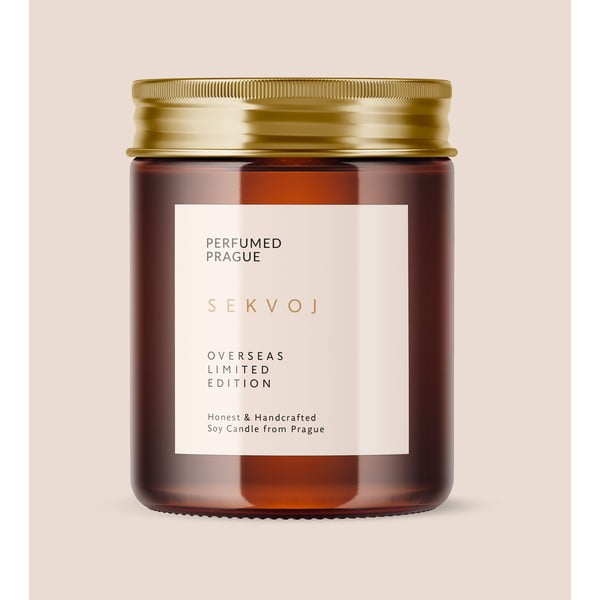 Lõhnastatud sojaküünal, põlemisaeg 40 h Sequoia – Perfumed Prague-image-2