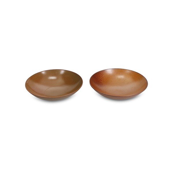 Pruun portselanist kauss ø 21 cm Ovio - BonBistro-image-3