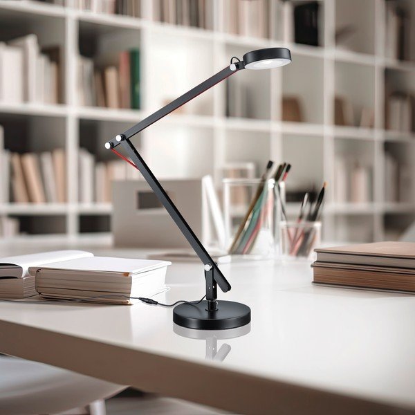 Must LED-lauavalgusti (kõrgus 90 cm) Amsterdam - Trio-image-3