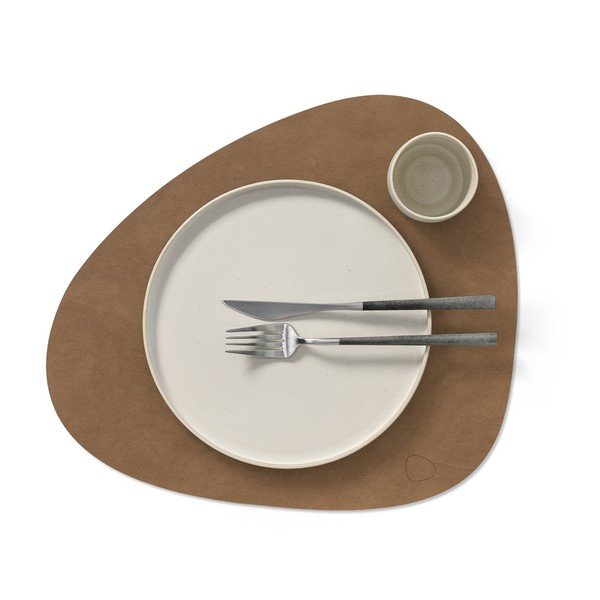 Öko-nahast lauamatt 37x44 cm Curve L Nupo - LIND DNA-image-2