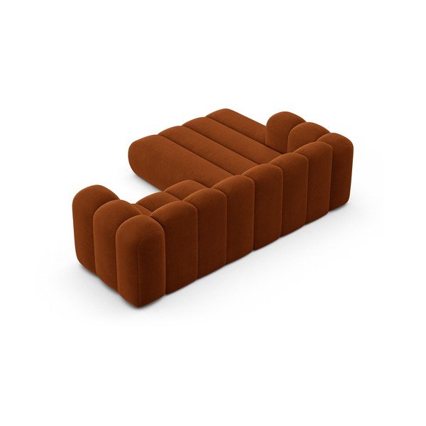 Oranž nurgas diivan (vasakpoolne nurk) Lupine - Micadoni Home-image-3