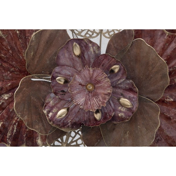 Metallist rippdekoratsioon , 118 x 58 cm Flowery - Mauro Ferretti-image-1