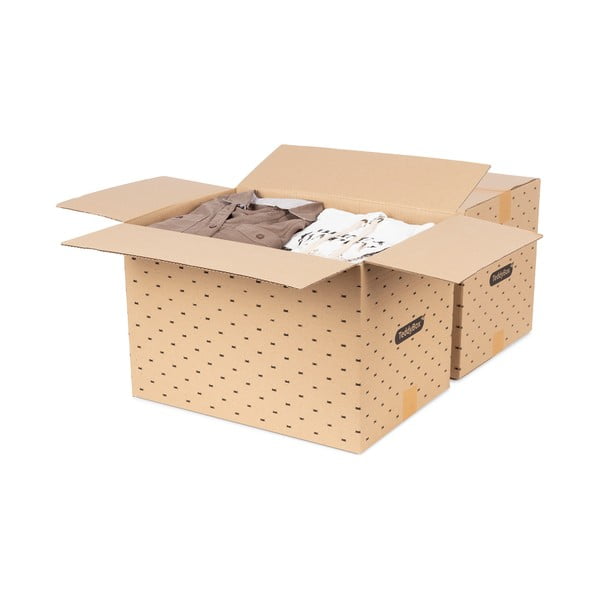 Komplekt 2 beeži hoiukasti Teddy, 42 x 30 cm - Compactor-image-3