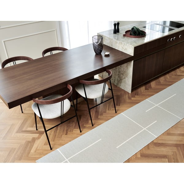 Kreem sise/välisvaip 70x270 cm Fred Linen – Pappelina-image-1