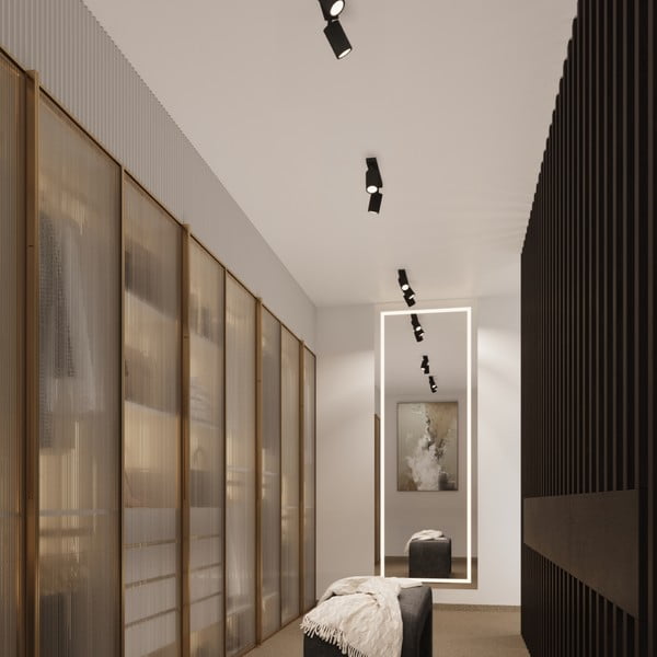 Must laevalgusti 6,5x30 cm Gleam - Sollux-image-4