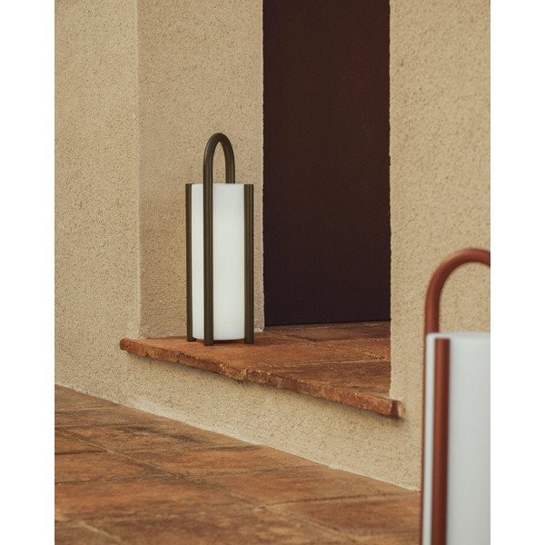 Kaasaskantav LED-välislamp USB-ga ø 16 cm Leros - Kave Home-image-1