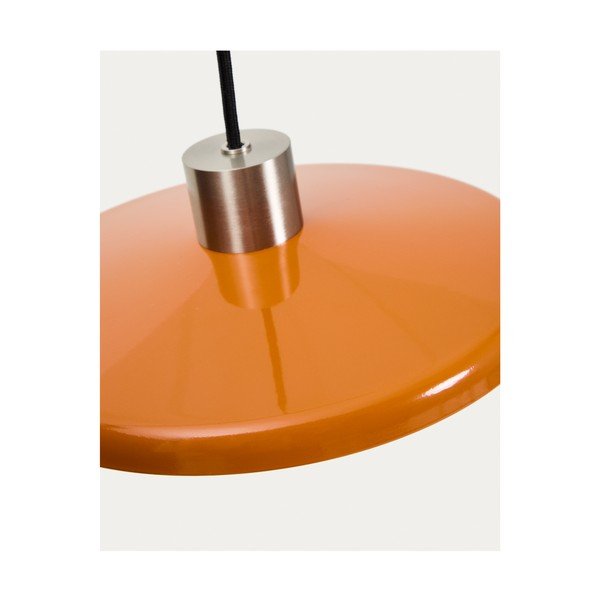Oranž ripplamp metallist varjuga Nuvira - Kave Home-image-2