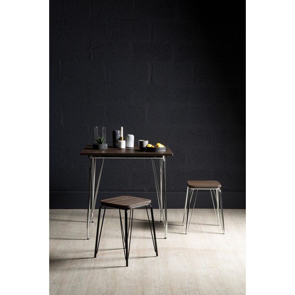 Jalakapuust söögilaud ø 80 cm District - Premier Housewares-image-2