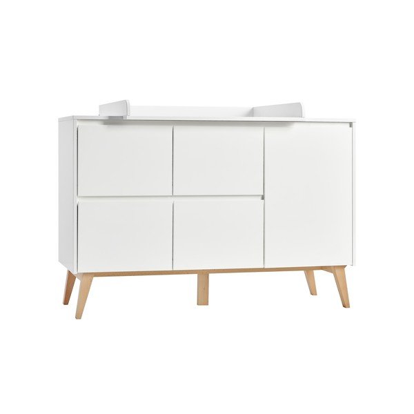 Valge lastekapp , 148 x 92 cm Swing - Pinio-image-2