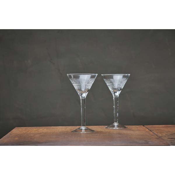 Komplekt 4 ümbertöödeldud klaasist kokteiliklaasi Mila - Nkuku-image-1