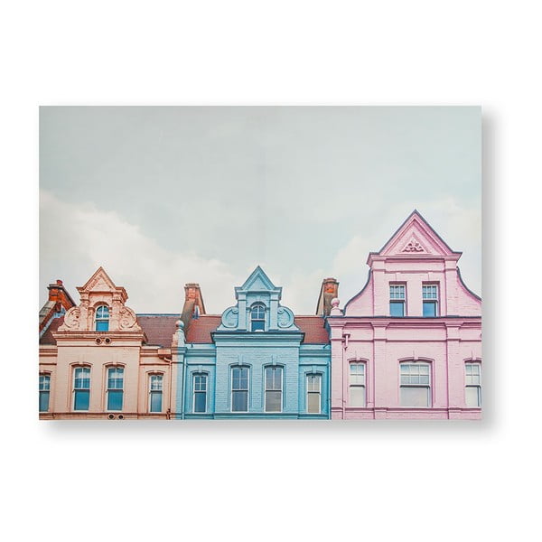 Obraz Graham & Brown Pretty Pastel Skyline, 70 x 50 cm