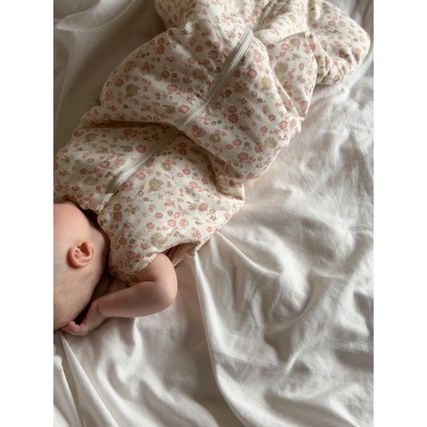 Beež orgaanilisest puuvillast laste magamiskott 40x77 cm Augusta - Cam Cam Copenhagen-image-2