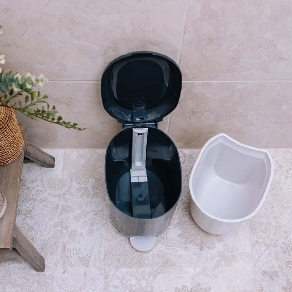 Tumehall plastikust prügikast 3,5 l - Addis-image-2