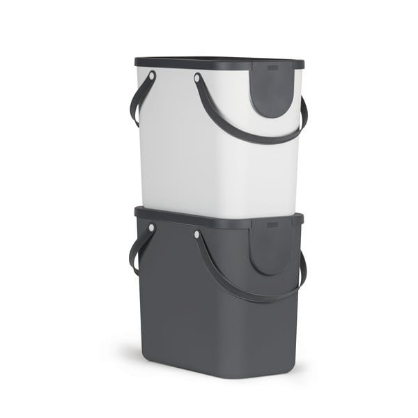 Ringlussevõetud plastist prügikast 25 l Albula - Rotho-image-4