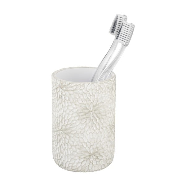 Valge-kuldne polüresiinist hambaharjatops Montalfano - Wenko-image-3