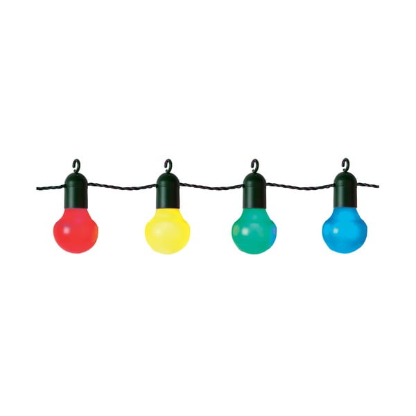 Värviline LED-valgusti väljas, pikkus 5,7 m Hooky - Star Trading-image-1