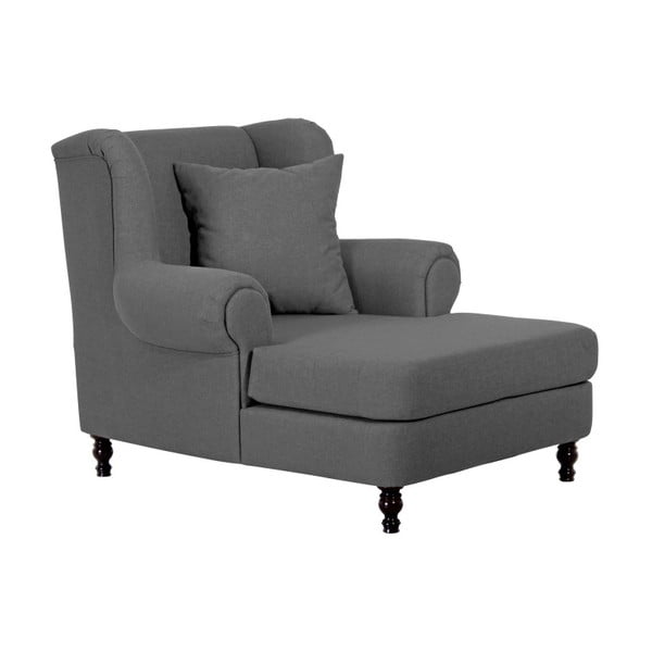 Antracitové křeslo ušák Max Winzer Mareille Anthracite-image-2