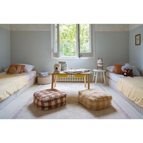 Kreem pestav käsitsi kootud puuvillane vaip 170x240 cm Cuisine Natural - Lorena Canals-image-3