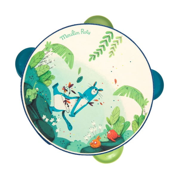 Muusikaline mänguasi Tambourine - Moulin Roty