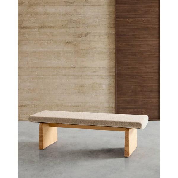 Beež šenillist pink Topaz - Kave Home-image-1