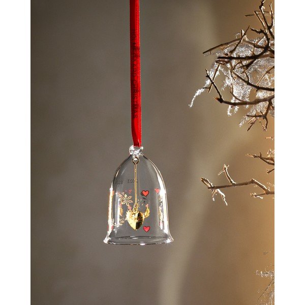 Klaasist jõulukaunistus Bell - Holmegaard-image-1
