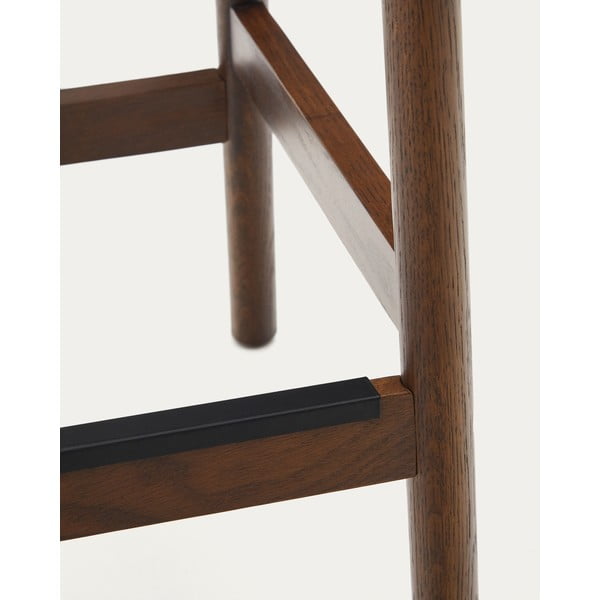 Tammepuust baaritoolid 2 tk (istme kõrgus 66 cm) Yalia - Kave Home-image-3