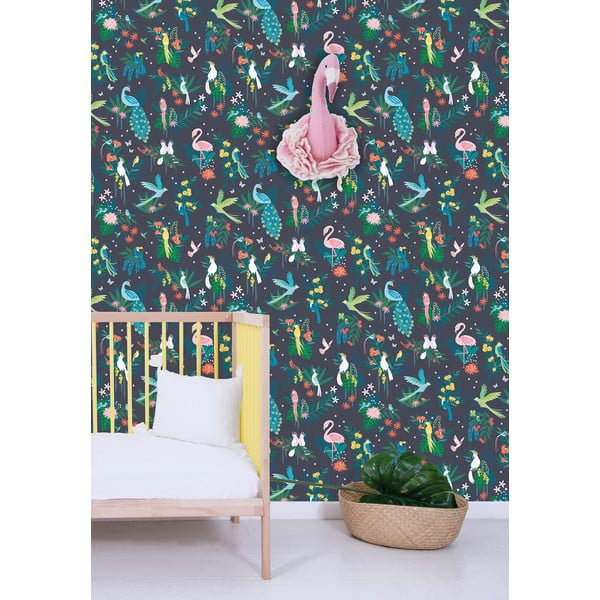 Laste tapeet 10 m x 50 cm Birds Carnival - Lilipinso-image-2