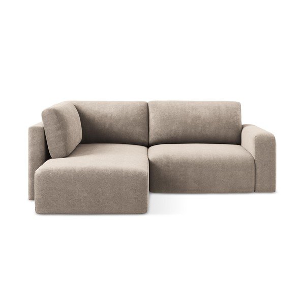 Beež šenilldiivanvoodi/panipaigaga nurgadiivan (vasak nurk/L-kujuline) Kona - Makamii