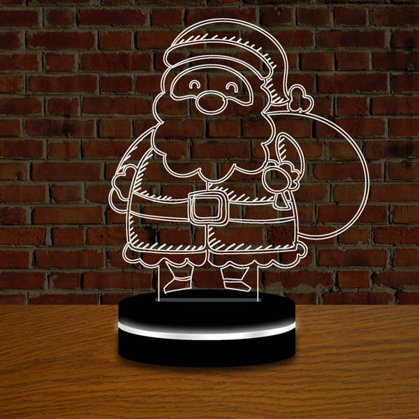 Lampa s 3D efektem Christmas no. 5
