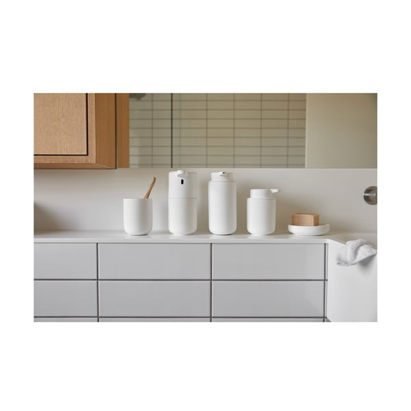 Valge kivinõudest seebidosaator 450 ml Ume - Zone-image-1