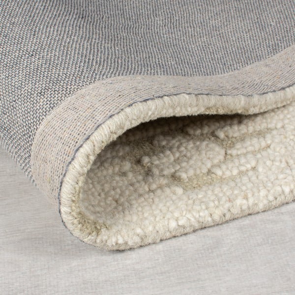 Beež käsitsi kootud villane vaip 200x290 cm Dion Ikat - Flair Rugs-image-3