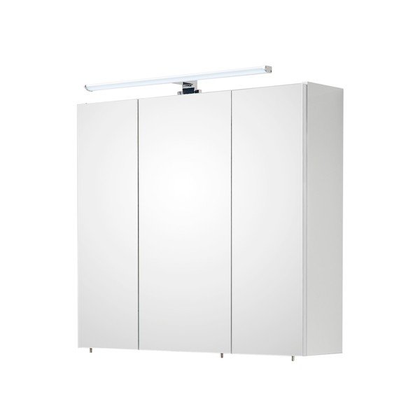 Valge rippuv vannitoakapp koos peegliga 75x70 cm Set 360 - Pelipal-image-1