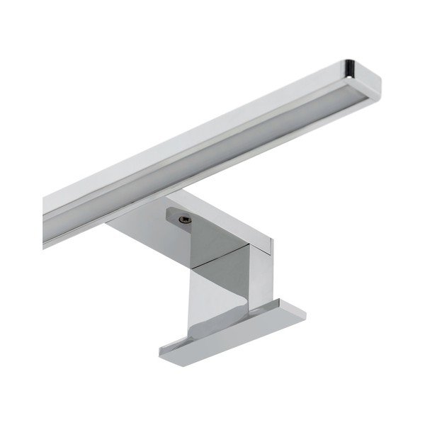 Nástěnné svítidlo ve stříbrné barvě s LED světlem SULION Curves-image-1