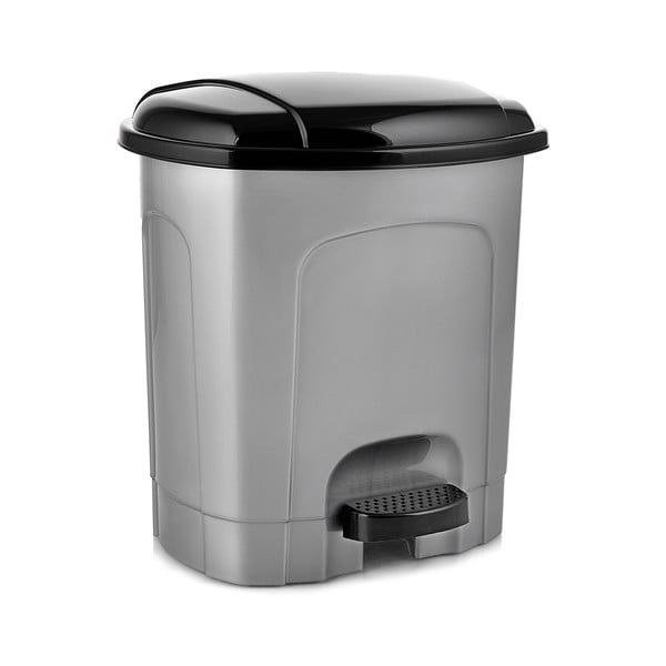 Hall pedaaliga plastikust prügikast 3 l - Orion