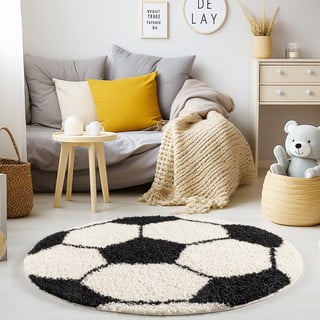 Must-kreem laste vaip ø 100 cm Fun - Ayyildiz Carpets