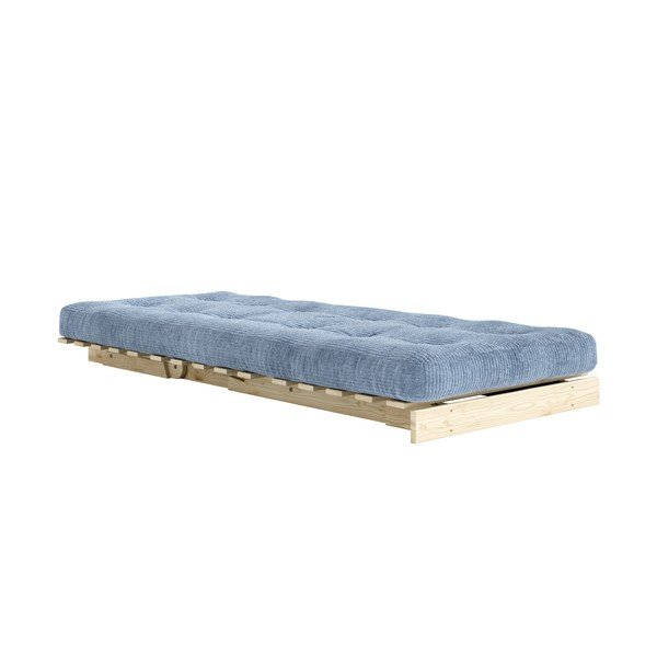 Helesinine kokkupandav velvetist futon-tool Roots - Karup-image-3