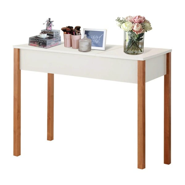 Bílý dřevěný konzolový stolek Støraa Caitlin-image-1