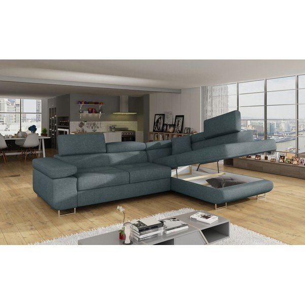 Sinine nurgadiivan, muudetav / koos panipaigaga, parem nurk Anton – ELTAP-image-4