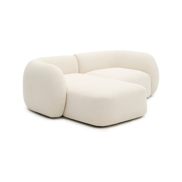 Kreem šenillist nurgadiivan (vasak nurk) Martina - Kave Home-image-2