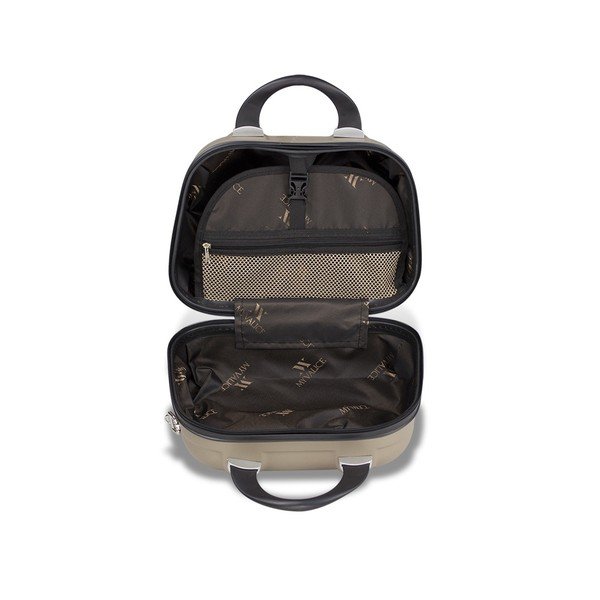 Dámský příruční cestovní kufřík ve zlaté barvě My Valice SMART BAG LASSO Make Up & Hand Suitcase-image-2