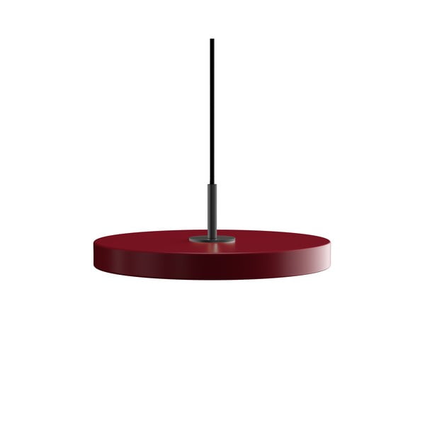 Punane LED rippvalgusti metallist lambivarjuga ø 31 cm Asteria Mini - UMAGE