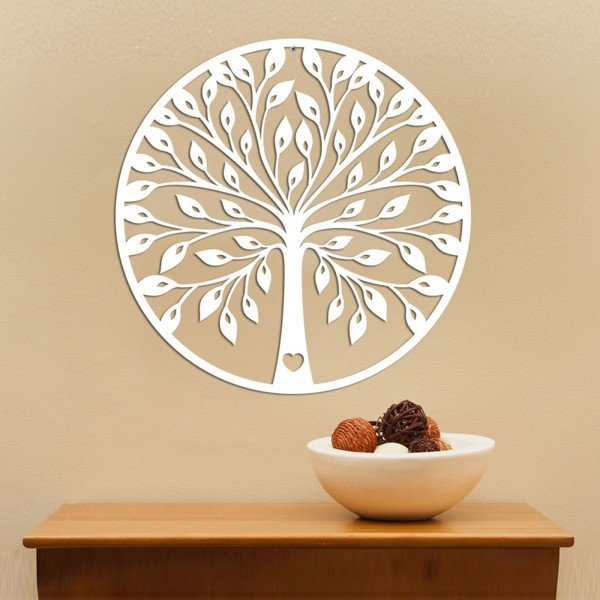 Valge seina kaunistamise puu - Evila Originals-image-1