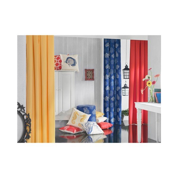 Pillowcase Mike & Co. NEW YORK Cracatua, 43 x 43 cm Honey - Mike & Co. NEW YORK-image-1