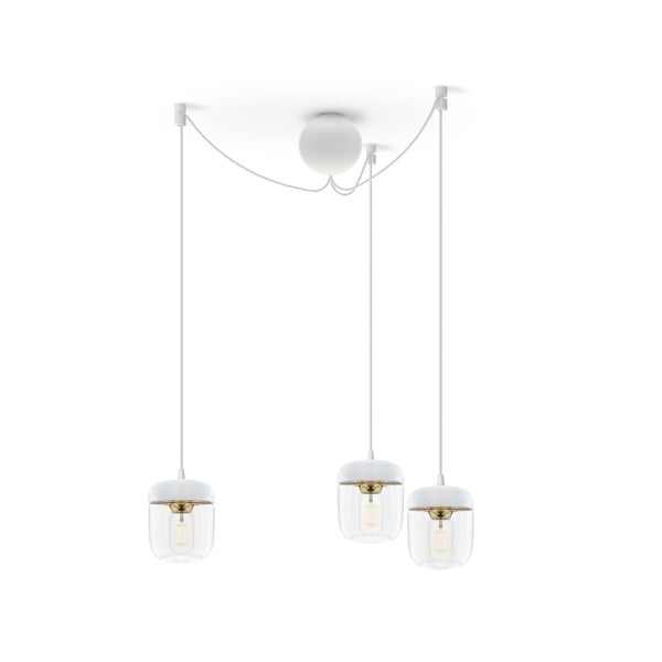 Valge kolmekordne riputuskaabel Cannonball valgustitele - UMAGE-image-1