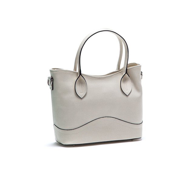 Kožená kabelka Anna Luchini 435 Beige-image-1