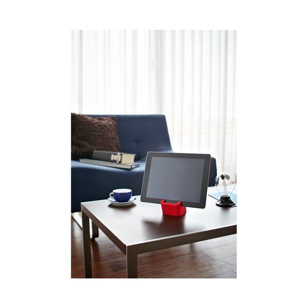 Červený stojánek na tablet YAMAZAKI Square-image-2