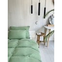 Roheline musliinist voodipesu ühekohalisele voodile 135x200 cm Plain Muslin - Butter Kings